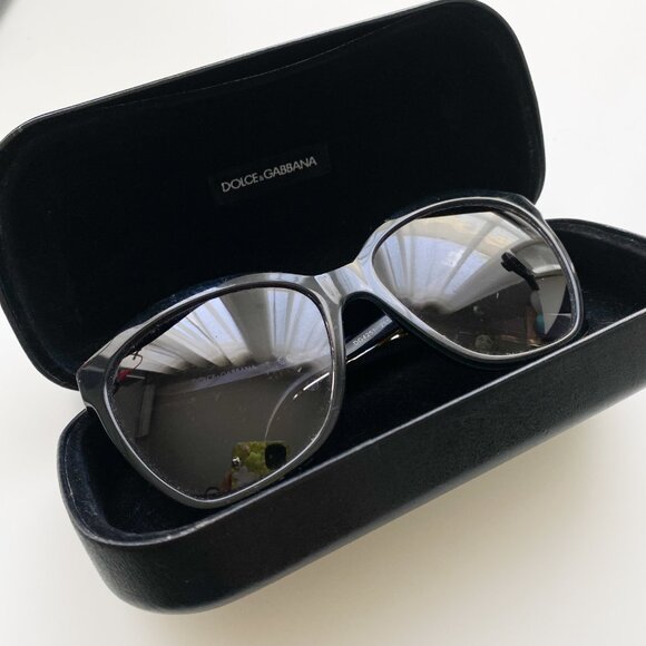 Dolce & Gabbana GOLDEN LEAVES COLLECTION Sunglasses Black main image 11